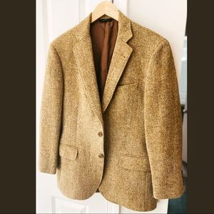 Brooks Brothers Harris Tweed Camel Sport Coat
